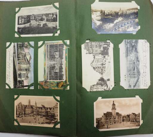 Württemberg: Postkartenalbum einer hochgestellten Stuttgarter Beamtenfamilie - Album 4. - Foto 2