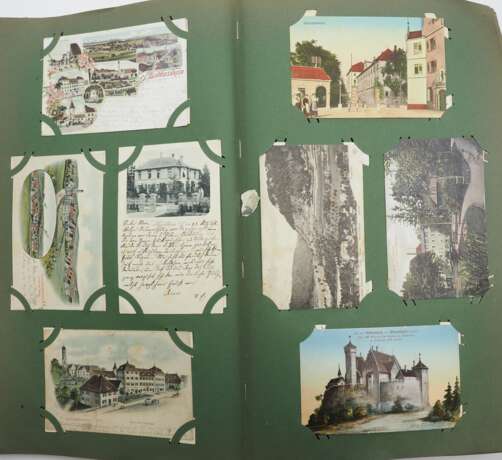 Württemberg: Postkartenalbum einer hochgestellten Stuttgarter Beamtenfamilie - Album 4. - Foto 4