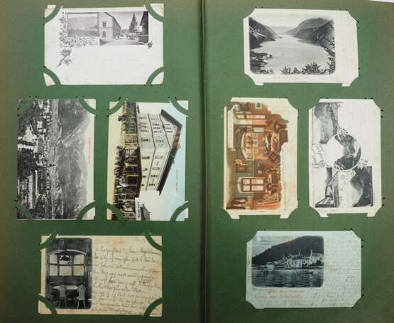 Württemberg: Postkartenalbum einer hochgestellten Stuttgarter Beamtenfamilie - Album 4. - Foto 5