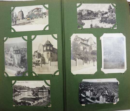 Württemberg: Postkartenalbum einer hochgestellten Stuttgarter Beamtenfamilie - Album 1. - photo 1