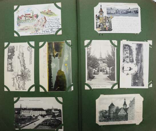 Württemberg: Postkartenalbum einer hochgestellten Stuttgarter Beamtenfamilie - Album 1. - photo 3