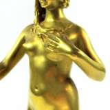 Antonin Carl&egrave;s (1851-1919) &ldquo;Youth&rdquo; Gilt Bronze Sculpture Bronze onyx Art Nouveau Late 19th century - photo 1
