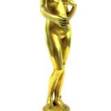 Antonin Carl&egrave;s (1851-1919) &ldquo;Youth&rdquo; Gilt Bronze Sculpture Bronze onyx Art Nouveau Late 19th century - photo 6