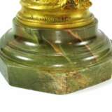 Antonin Carl&egrave;s (1851-1919) &ldquo;Youth&rdquo; Gilt Bronze Sculpture Bronze onyx Art Nouveau Late 19th century - photo 7