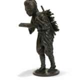 Bronze figure representing Kinjiro Ninomiya Sontoku Japan early-20th century signed. Bronze realism Early 20th century - photo 5