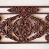Three cast-iron balcony gratings Cast iron Empire 20th century - photo 3
