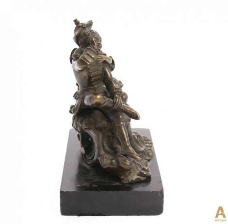 Sculpture Romantic couple Marble Rococo 19th century - photo 4