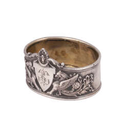 Салфеточное кольцо с символами Дома Романовых 
