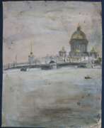 Масло. Семеошенков Евгений. «Нева». 1950-е