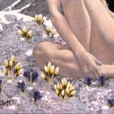 She brought spring to the mountains Canvas oil 21th century - photo 2