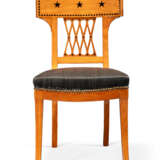 SUITE DE SIX CHAISES D`&#201;POQUE CONSULAT - Foto 2