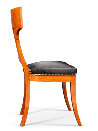 SUITE DE SIX CHAISES D`&#201;POQUE CONSULAT - Foto 5