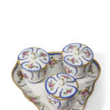 PARTIE DE SERVICE COMPOSITE EN PORCELAINE DE S&#200;VRES - Foto 5