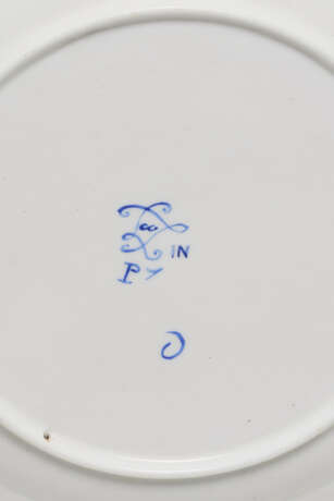 PARTIE DE SERVICE COMPOSITE EN PORCELAINE DE S&#200;VRES - Foto 6