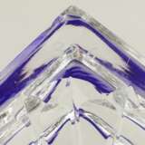 Two-tone hand-cut bowl. LORRAINE France late 20th century Crystal 20th century - photo 5