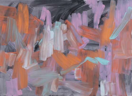 You are a tree a bird or a mountain IV Canvas oil 21th century - photo 1
