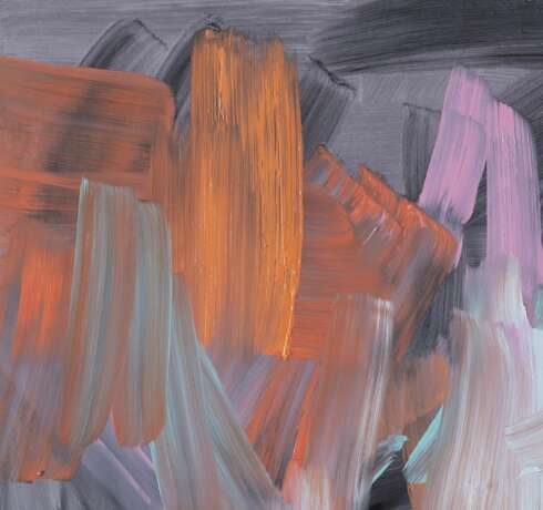 You are a tree a bird or a mountain IV Canvas oil 21th century - photo 2