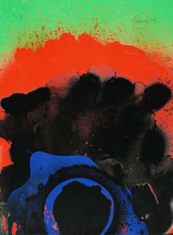 Otto Piene. Black Hawaii - Foto 1