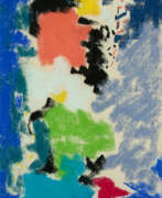Pastel. Max Ackermann. Untitled (An die Freude)