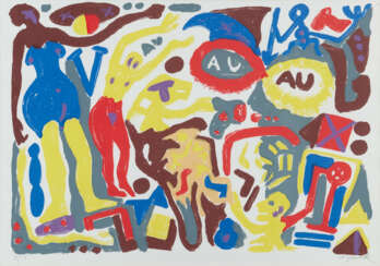 A.R. Penck. Untitled
