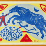 A.R. Penck. Ohne Titel (Pferd) - Foto 2
