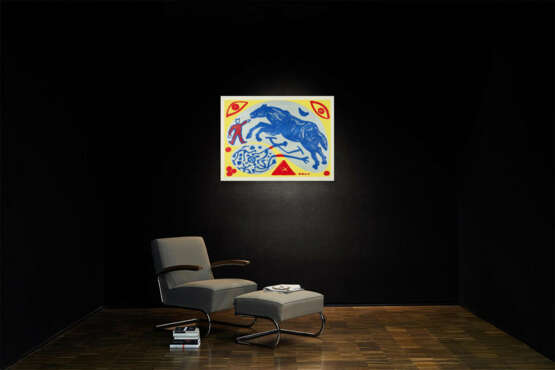 A.R. Penck. Ohne Titel (Pferd) - Foto 4