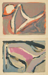 Bram van Velde. Mixed lot of 2 prints