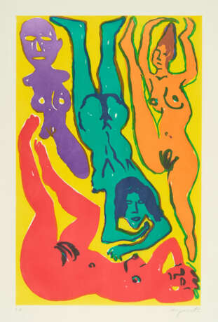 A.R. Penck. Untitled (3 Frauen) - photo 1