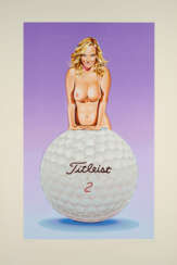 Mel Ramos. Titleist Tisch