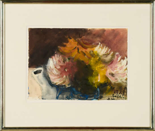 Klaus Fußmann. Untitled (Chrysanthemen) - photo 2