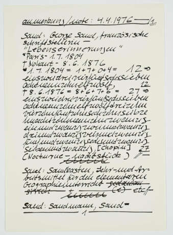 Hanne Darboven. Opus 26 - photo 12