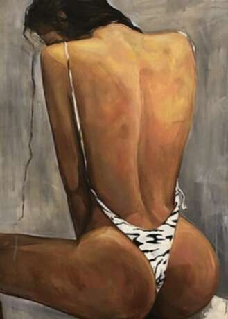  Meryem Tayganskaya Nude Painting Oil on Canvas 21st Century oil painting 21th century - photo 2