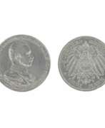 Product catalog. Silver coin 3 marks. Germany 1913. 
