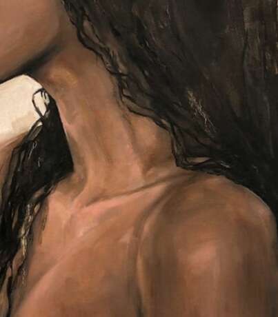  Meryem Tayganskaya Peinture nue Huile sur toile 21e si&egrave;cle oil painting 21th century - photo 3