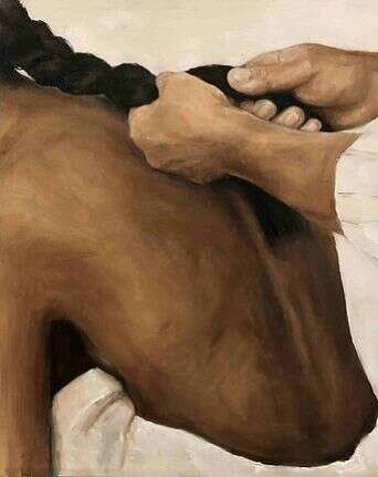  Meryem Tayganskaya Nude Painting Oil on Canvas 21st Century oil painting 21th century - photo 2