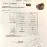 Коктейльное кольцо из платины с бриллиантами в стиле Арт Деко. 20 век. Платина 20th century г. - фото 7