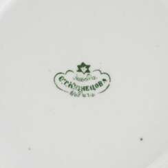 Kuznetsov`s tea porcelain service. Riga, mid-19th century. 