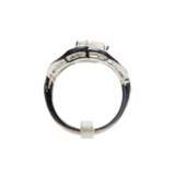 Bague en platine avec diamants. Serpent. Diamants Mid-20th century - photo 7