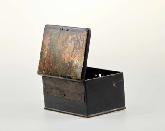 Antique Russian box Breaking for Dmitry Pozarsky&rdquo; painting Early 20th century - photo 4
