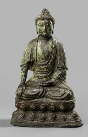 Bronze des Buddha Shakyamuni - фото 1