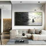 РЕГАТА Fiberboard авторская работа авторская живопись природа море Russia 2020 - photo 1