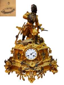 Часы мастерской С.Веля 1834 - 1840е г.