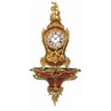 Clock with console in Boulle style Turtle Boulle 19th century - photo 1