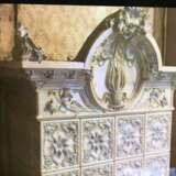 Cheminee de style Art Nouveau en Lettonie. Debut du 20&egrave;me si&egrave;cle. Ceramics Jugendstil Early 20th century - Foto 1