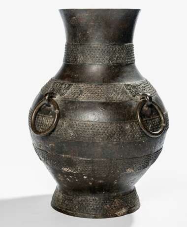 Bronzevase in 'hu'-Form im archaischen Stil - photo 1
