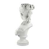 Bust of a young girl. Biscuit (porcelain) Eclecticism 19th century - photo 5