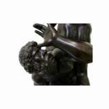 Abduction of the Sabines after the model of Giovanni da Bologna Copper Baroque 20th century - photo 3