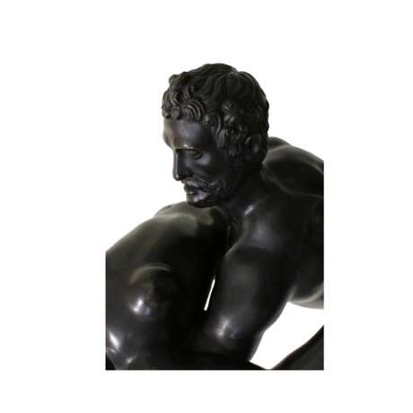 Abduction of the Sabines after the model of Giovanni da Bologna Copper Baroque 20th century - photo 4