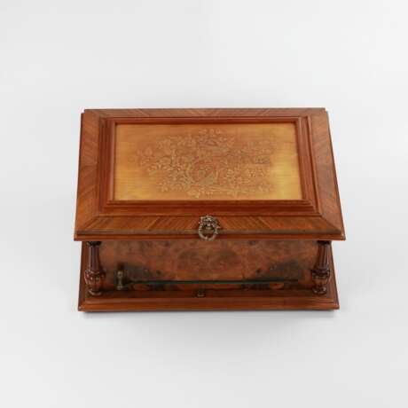 Music box. I.Ch.Detmering Hamburg. 19th century. Glass Late 19th century - photo 3