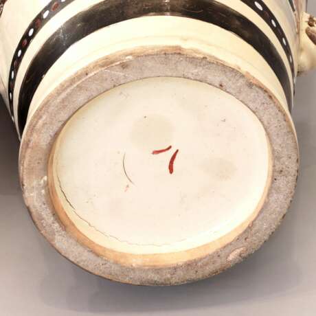 Paire de vases de sol japonais Satsuma. Fayence Late 19th century - Foto 7